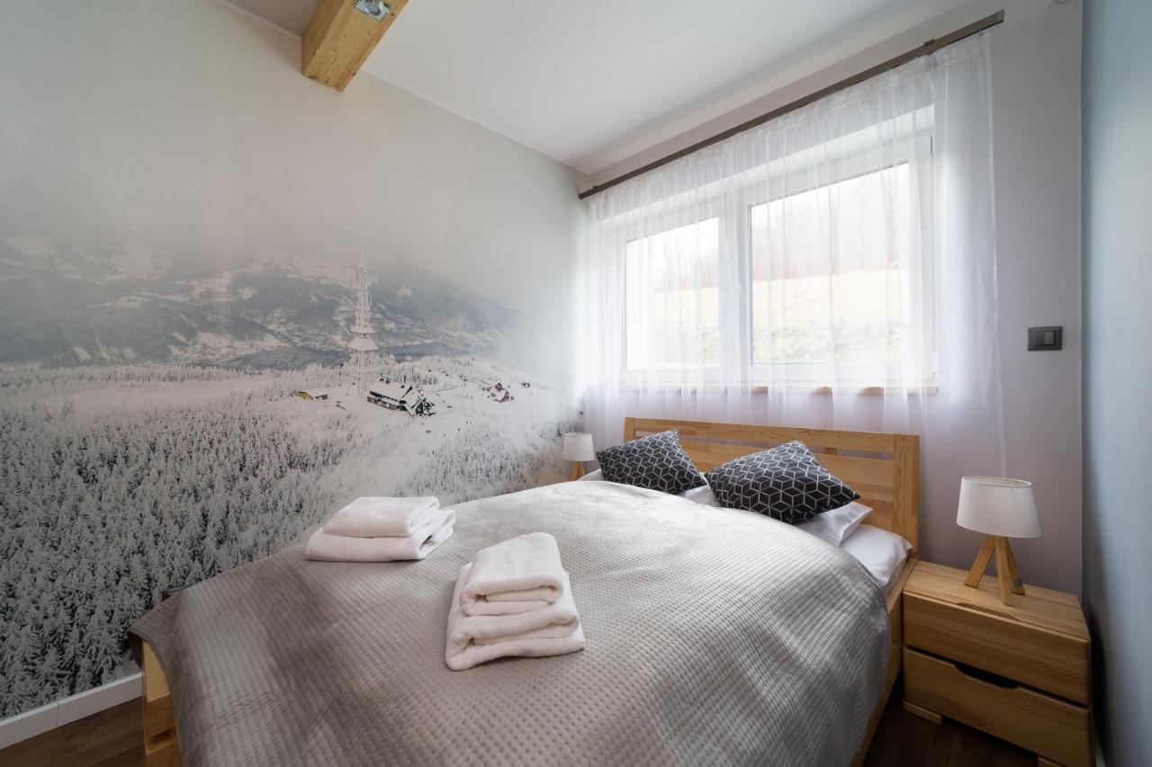Apartament Z Garazem "Widok Na Skrzyczne" - Sloneczna Gora シュチルク エクステリア 写真